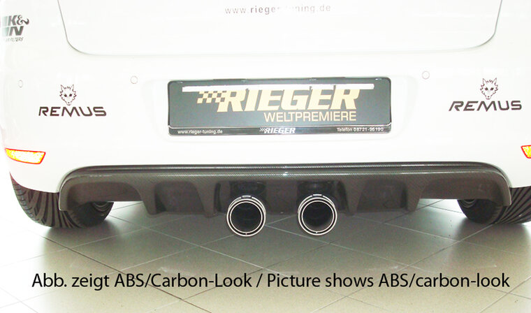 Rieger Tuning diffuser VW Golf 6