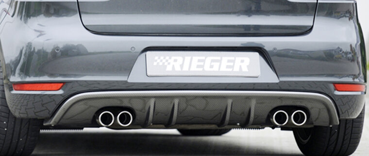 Rieger Tuning diffuser VW Golf 6