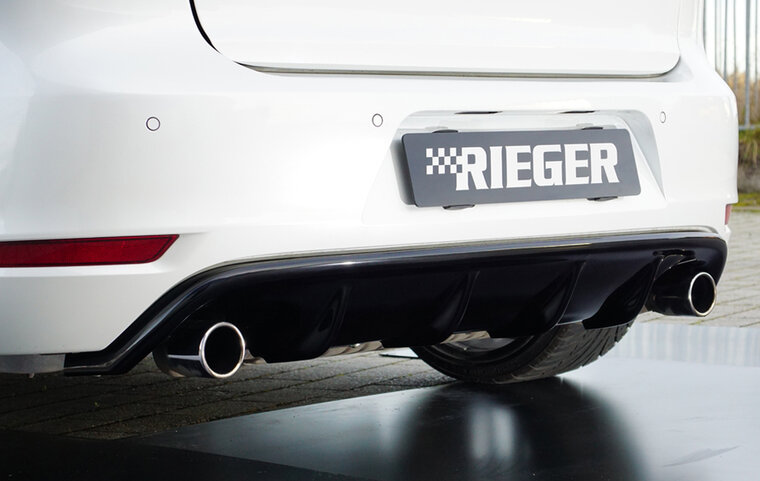 Rieger Tuning diffuser VW Golf 6