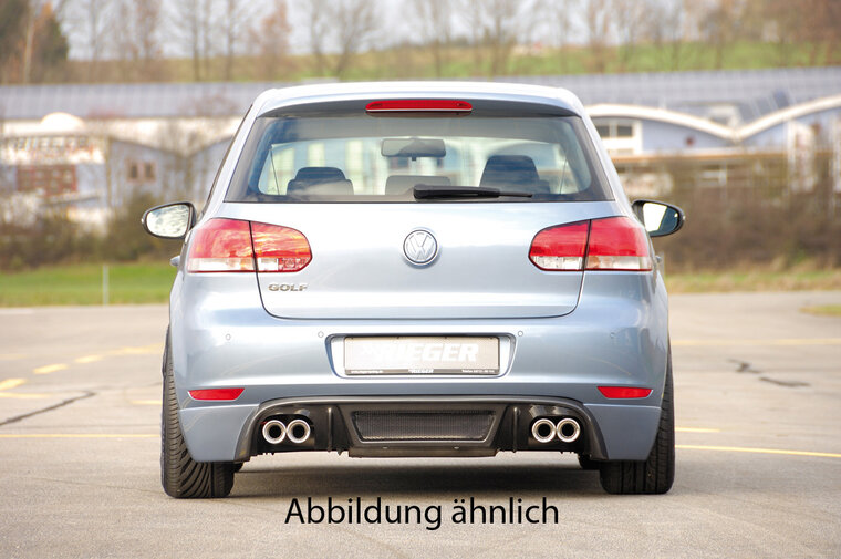 Rieger Tuning achterbumper verlenging VW Golf 6