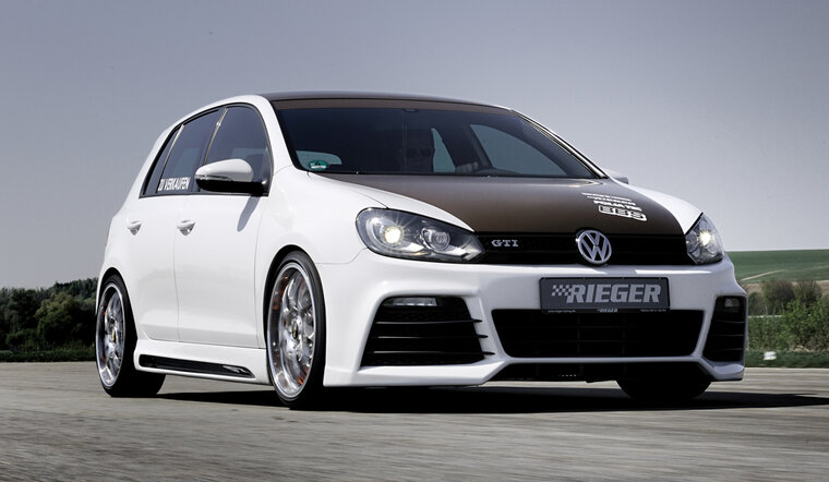 Rieger Tuning voorbumper VW Golf 6