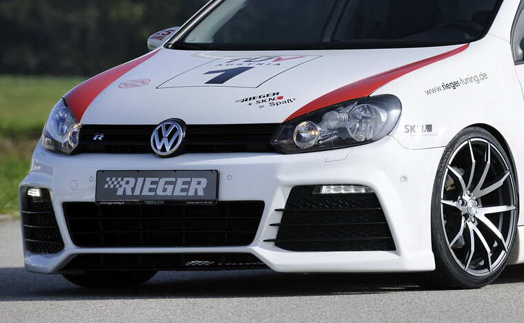 Rieger Tuning voorbumper VW Golf 6