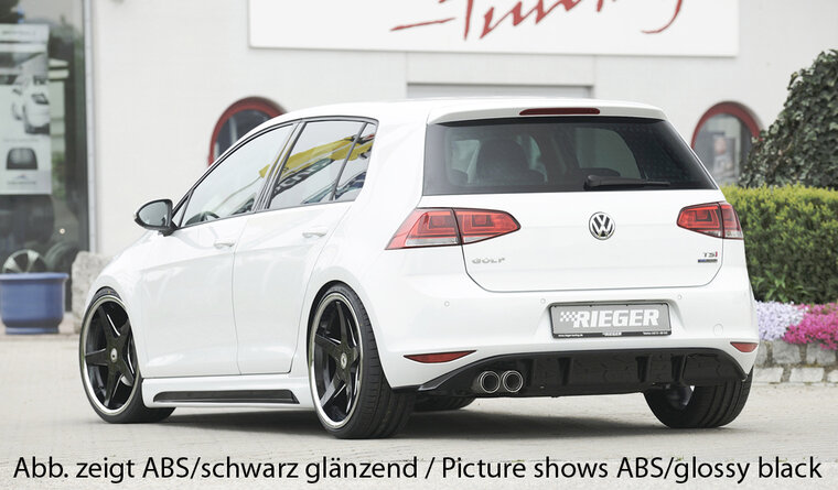 Rieger Tuning diffuser VW Golf 7