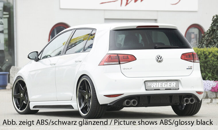 Rieger Tuning diffuser VW Golf 7