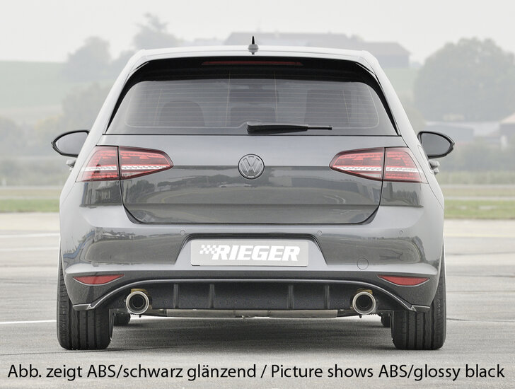 Rieger Tuning diffuser VW Golf 7