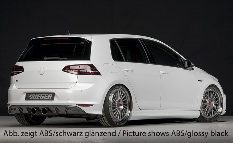 Rieger Tuning diffuser VW Golf 7
