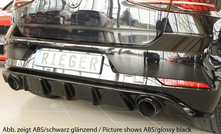 Rieger Tuning diffuser VW Golf 7
