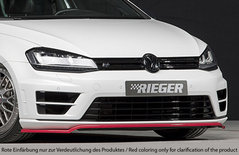 Rieger Tuning voorsplitter VW Golf 7
