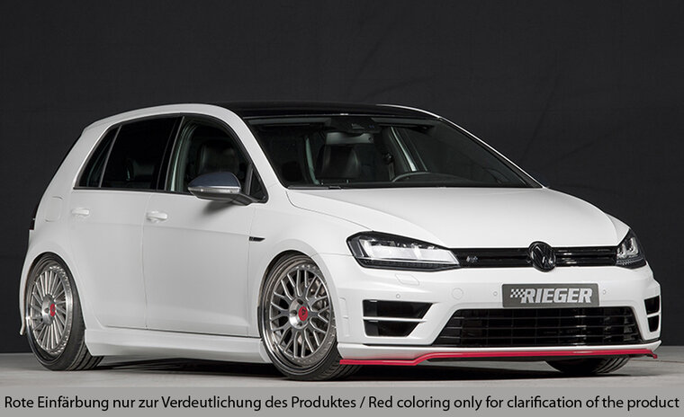 Rieger Tuning voorsplitter VW Golf 7