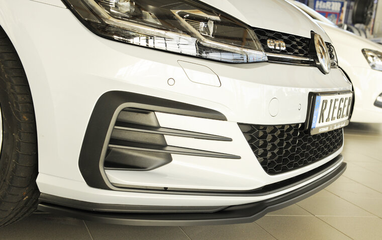 Rieger Tuning voorsplitter alleen voor GTI/GTD/GTE VW Golf 7