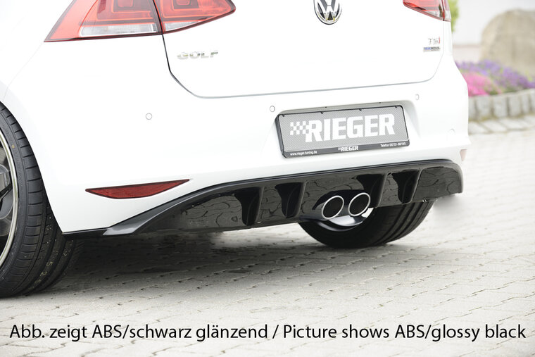 Rieger Tuning diffuser VW Golf 7