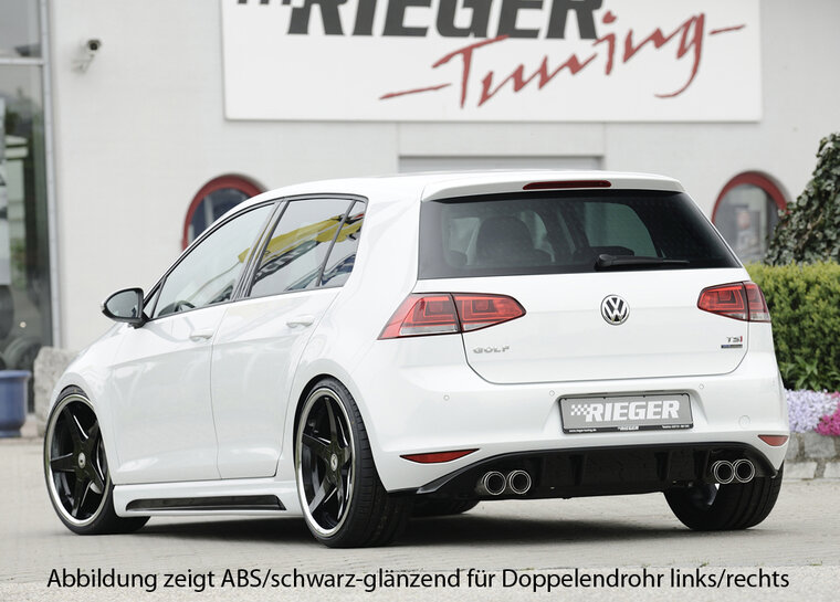 Rieger Tuning diffuser VW Golf 7