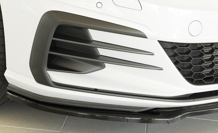 Rieger Tuning voorsplitter alleen voor GTI/GTD/GTE VW Golf 7