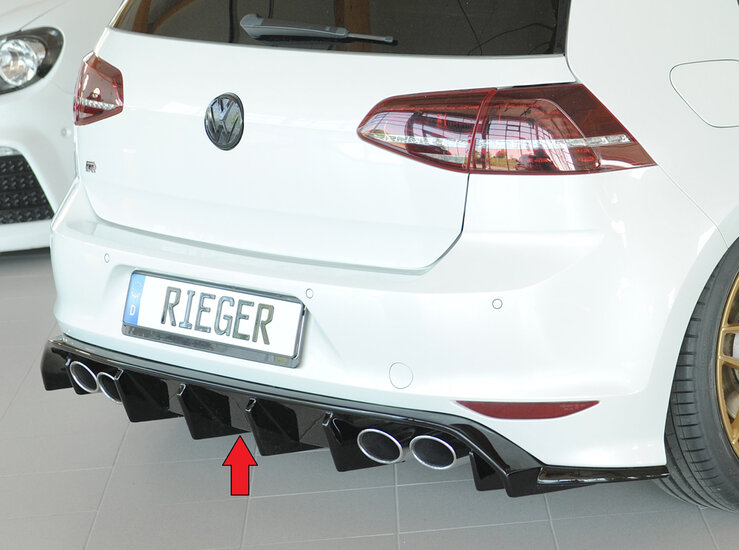 Rieger Tuning diffuser VW Golf 7