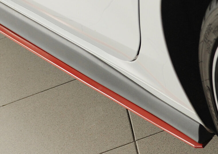 Rieger Tuning sideskirt aanzetstuk Links VW Golf 8