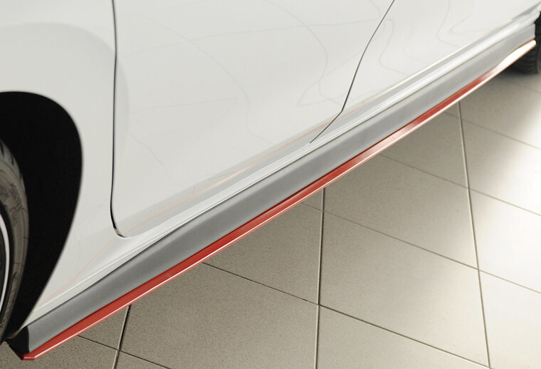 Rieger Tuning sideskirt aanzetstuk Rechts VW Golf 8