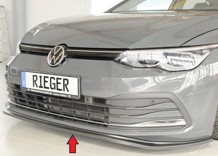 Rieger Tuning voorsplitter VW Golf 8