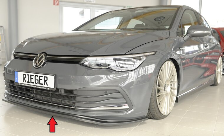 Rieger Tuning voorsplitter VW Golf 8