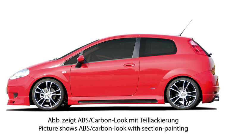 Rieger Tuning sideskirt Rechts Fiat Grande Punto [199]
