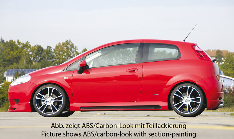 Rieger Tuning sideskirt Rechts Fiat Grande Punto [199]