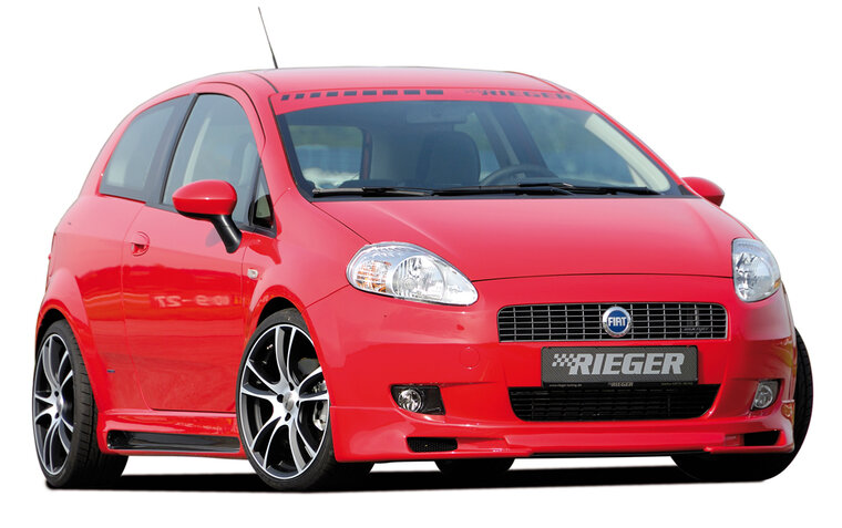 Rieger Tuning voorbumper spoiler lip Fiat Grande Punto [199]