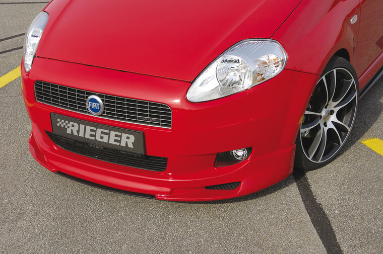 Rieger Tuning voorbumper spoiler lip Fiat Grande Punto [199]