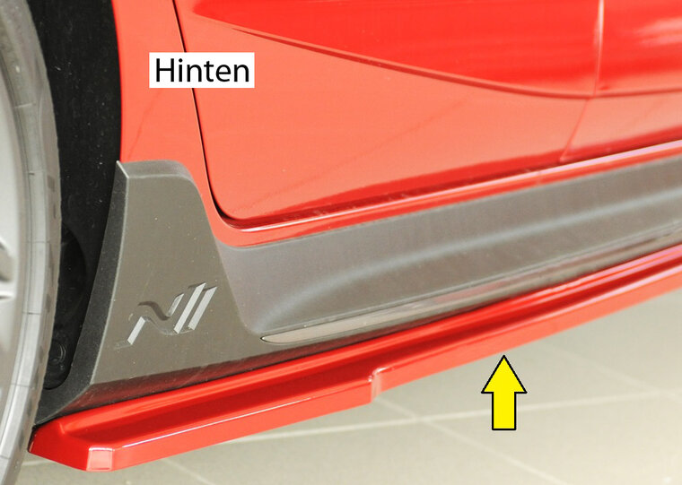 Rieger Tuning sideskirt aanzetstuk Rechts Hyundai i20N