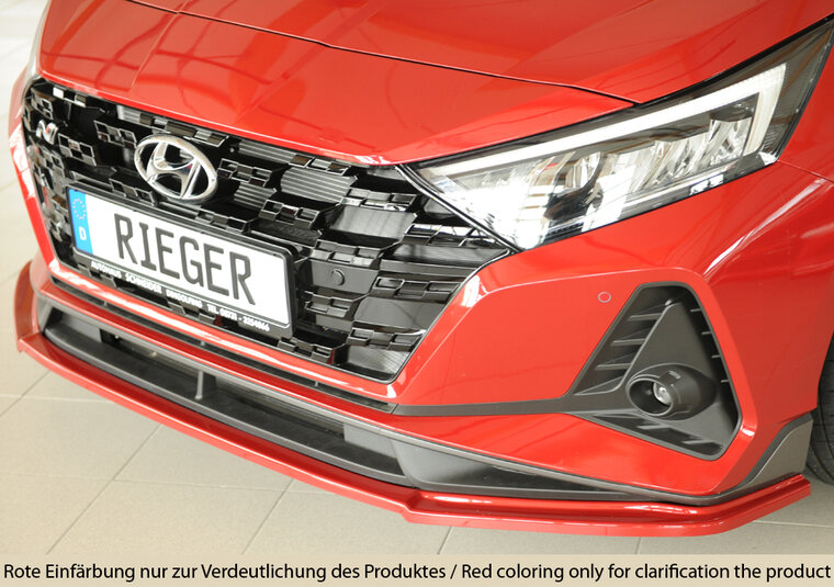 Rieger Tuning splitter Hyundai i20N