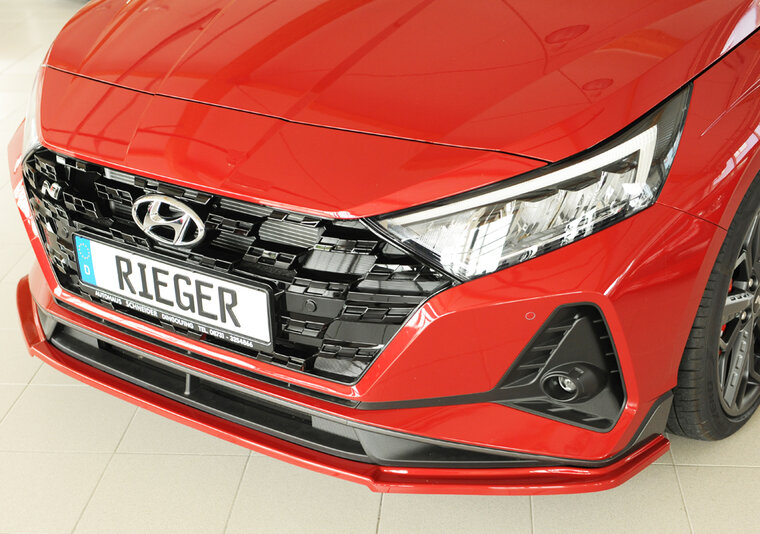 Rieger Tuning splitter Hyundai i20N