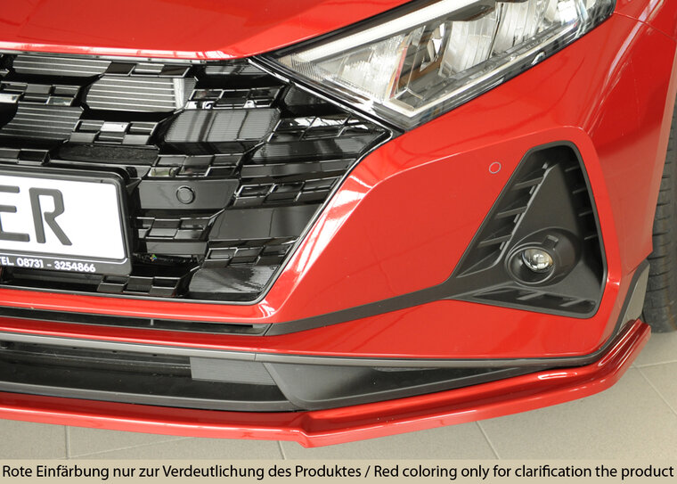 Rieger Tuning splitter Hyundai i20N