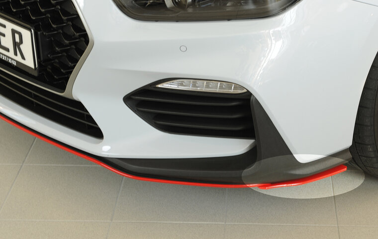 Rieger Tuning splitter lateraal, links Hyundai i30 N