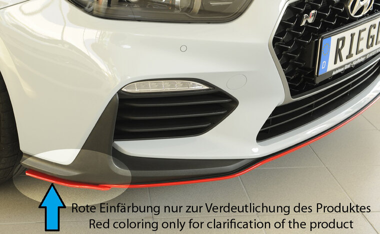 Rieger Tuning splitter lateraal, rechts Hyundai i30 N
