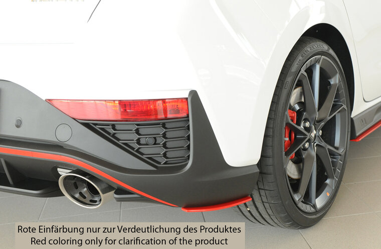 Rieger Tuning achterbumper aanzetstuk lateraal, rechts Hyundai i30 N