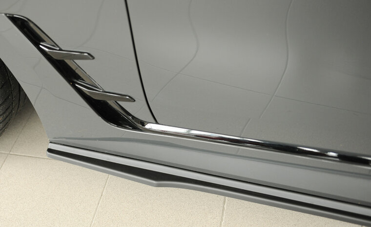 Rieger Tuning sideskirt aanzetstuk Links BMW i4 M/ 4-Serie G26