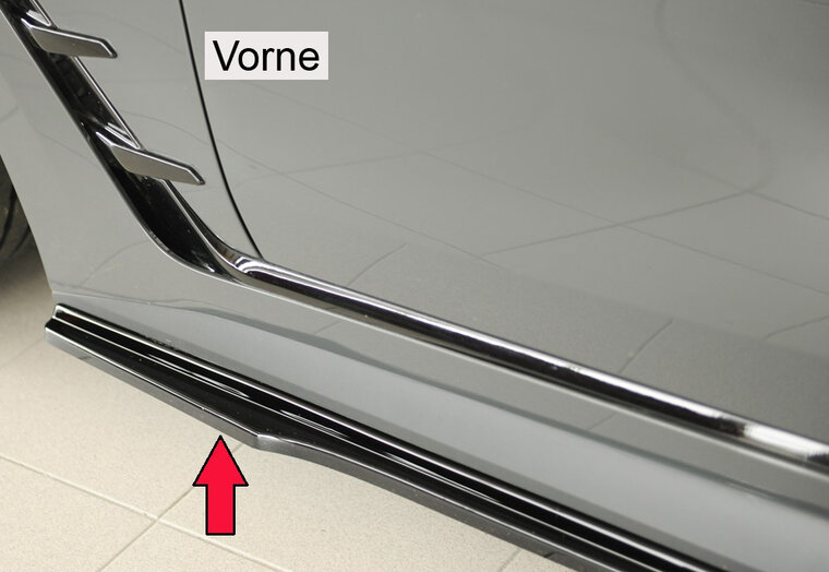 Rieger Tuning sideskirt aanzetstuk Links BMW i4 M/ 4-Serie G26