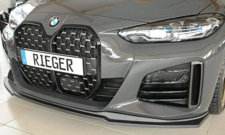 Rieger Tuning voorsplitter BMW i4 M/ 4-Serie G26