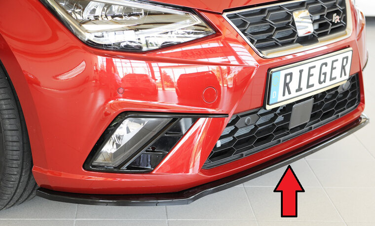 Rieger Tuning splitter Seat Ibiza / Ibiza FR KJ