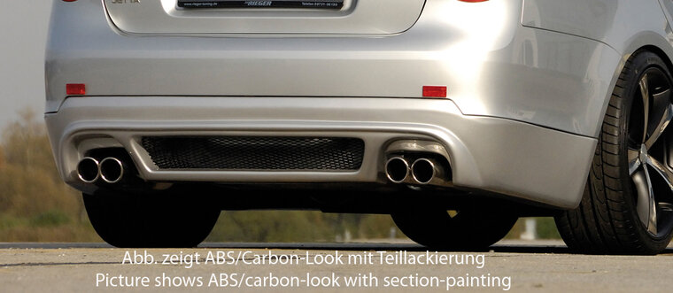 Rieger Tuning achterbumper verlenging VW Jetta 3