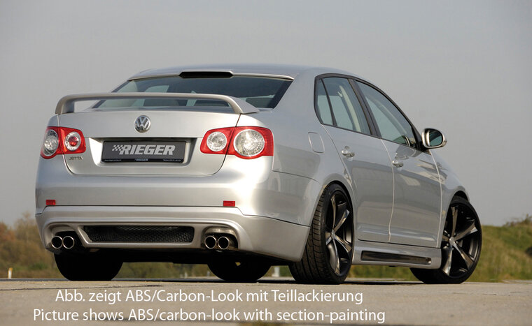 Rieger Tuning achterbumper verlenging VW Jetta 3