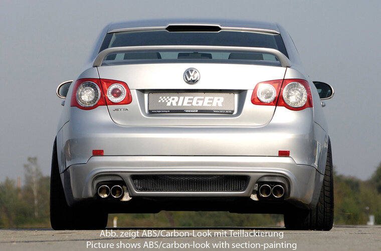 Rieger Tuning achterbumper verlenging VW Jetta 3