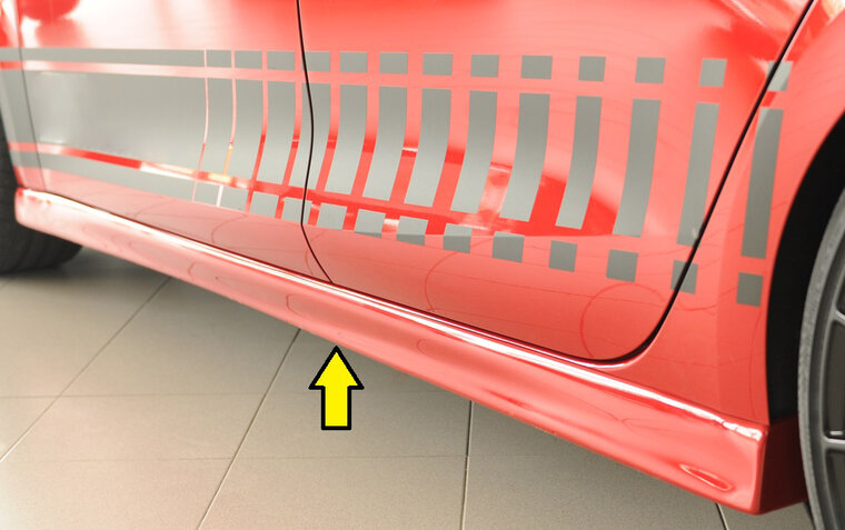 Rieger Tuning sideskirt (XS) Links Cupra Leon [KL]
