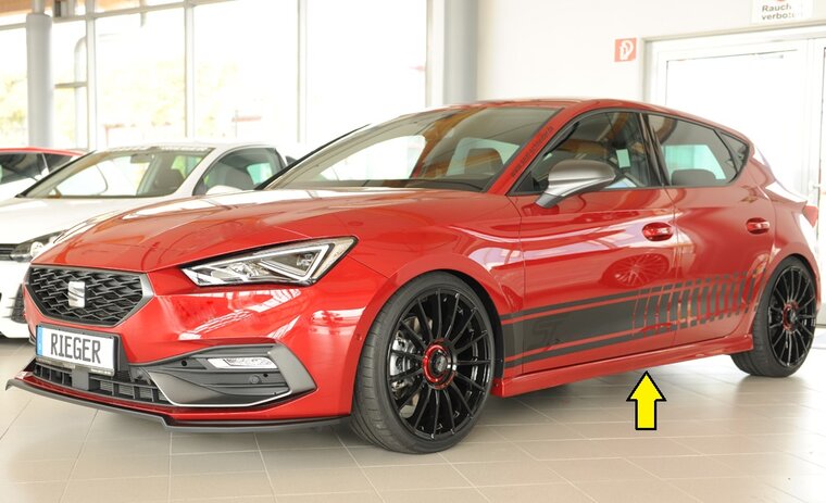 Rieger Tuning sideskirt (XS) Links Cupra Leon [KL]