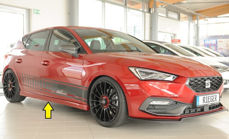 Rieger Tuning sideskirt (XS) Rechts Cupra Leon [KL]