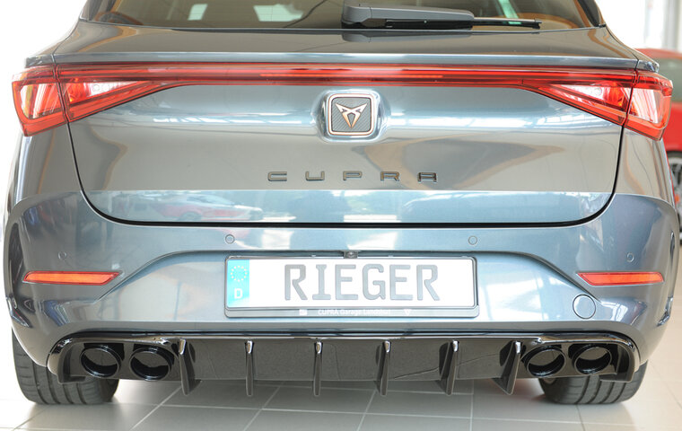 Rieger Tuning diffuser (voor auto's zonder trekhaak) Cupra Leon [KL]
