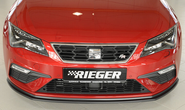 Rieger Tuning voor splitter Seat Leon FR / Leon Cupra 5F