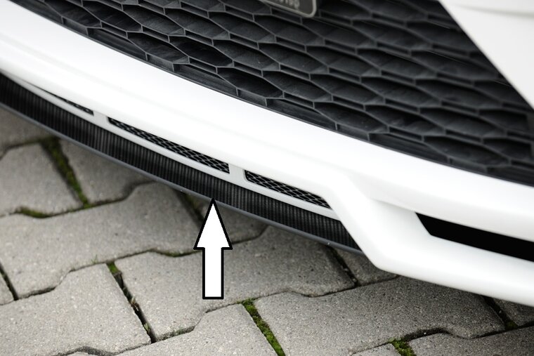 Rieger Tuning splitter Seat Leon FR 5F / Leon Cupra 5F