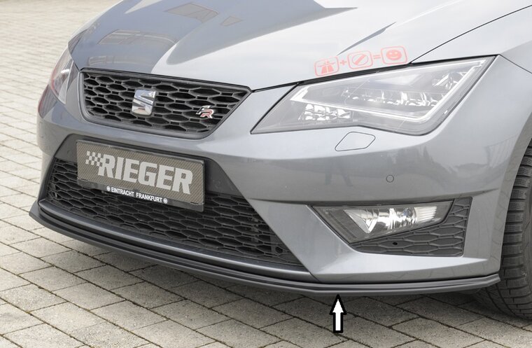 Rieger Tuning voor splitter Seat Leon FR 5F / Leon Cupra 5F