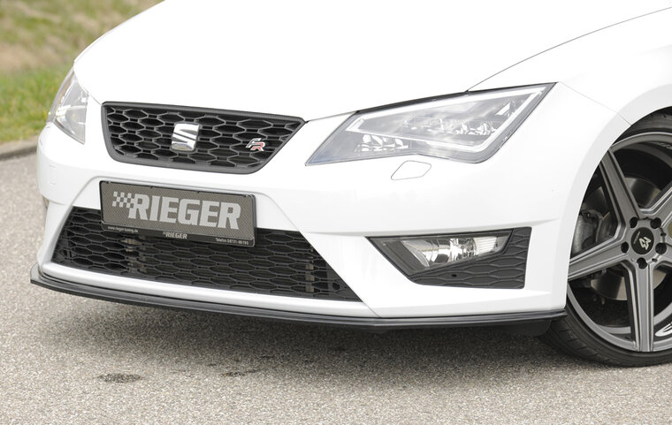 Rieger Tuning voorsplitter Seat Leon FR 5F / Leon Cupra 5F