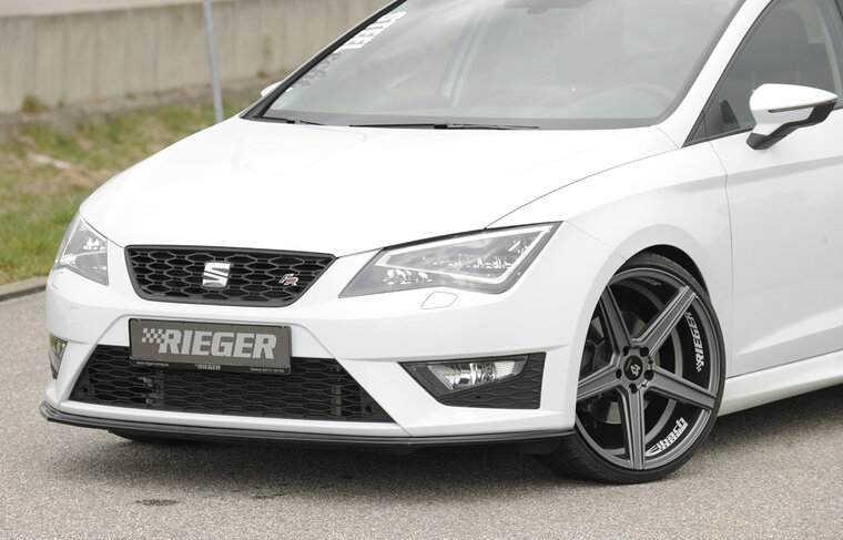 Rieger Tuning voorsplitter Seat Leon FR 5F / Leon Cupra 5F