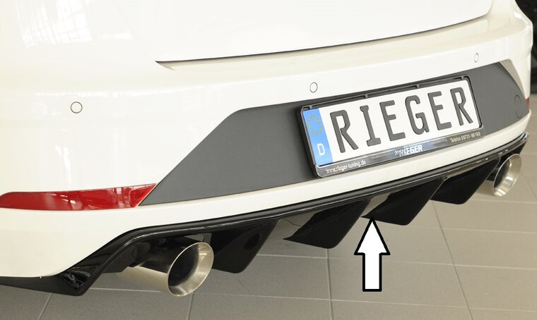 Rieger Tuning diffuser Seat Leon FR ST 5F